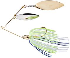 War Eagle Double Willow Gold Frame Spinnerbait - 1/4 oz