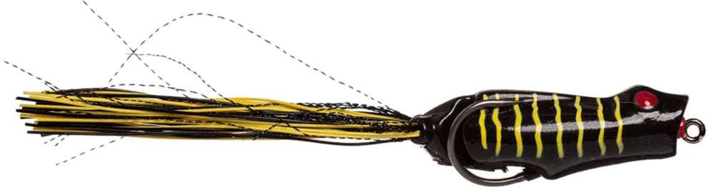 Snag Proof Pop'N Rambler Topwater Popping Frog - 2.5 Inch