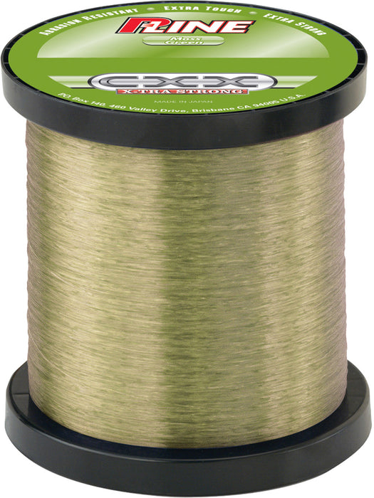 P-Line CXX X-Tra Strong Moss Green Copolymer Mainline - Bulk Spools
