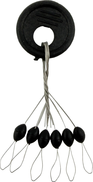 Departure Outdoors Rubber Bobber and Weight Stops - 24 Count