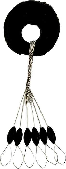 Departure Outdoors Rubber Bobber and Weight Stops - 24 Count
