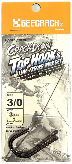 Geecrack Crackdown Top Hook & Line Feeder Wire Set