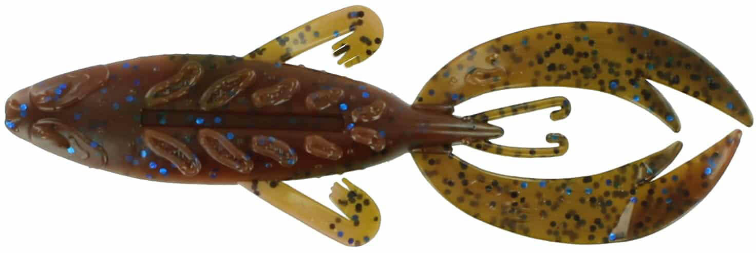 Green Pumpkin Brown Swirl Blue Flake