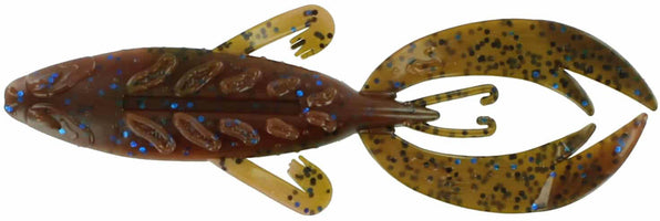 Green Pumpkin Brown Swirl Blue Flake