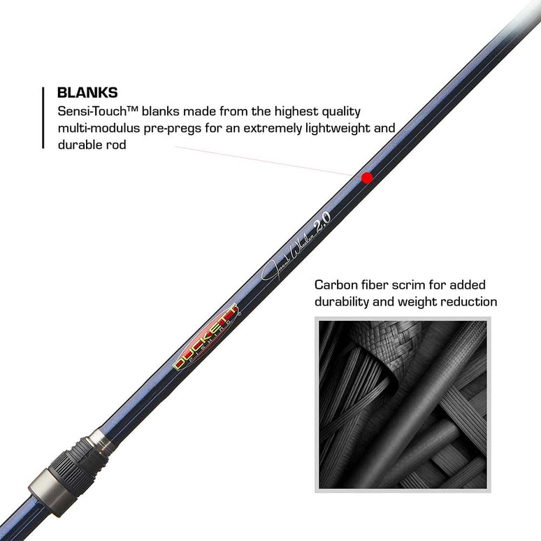 Duckett Fishing Jacob Wheeler Signature Series 2.0 Spinning Rod
