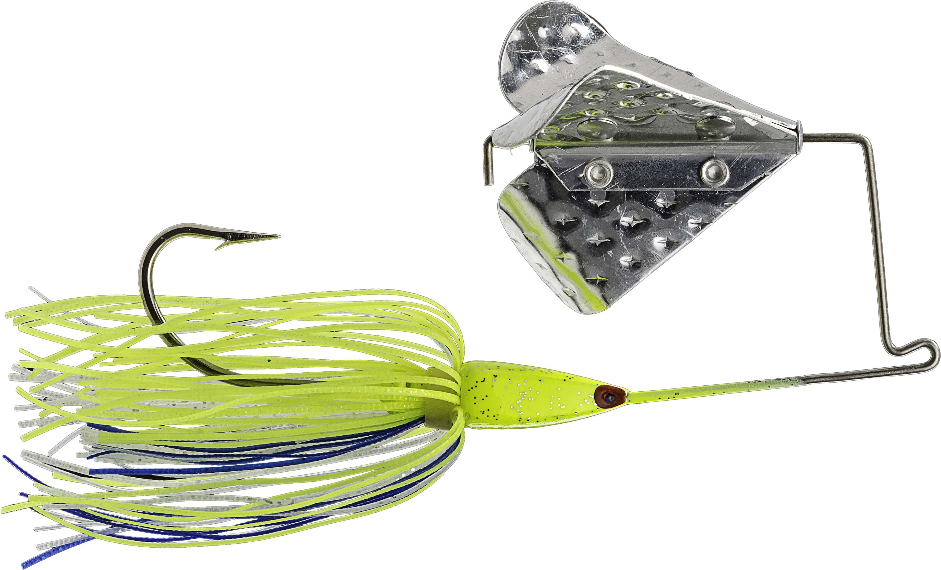 Strike King Tri-Wing Buzz King / Chartreuse Blue