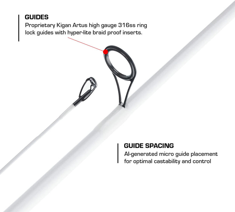 Duckett Fishing Zeus Series Spinning Rods