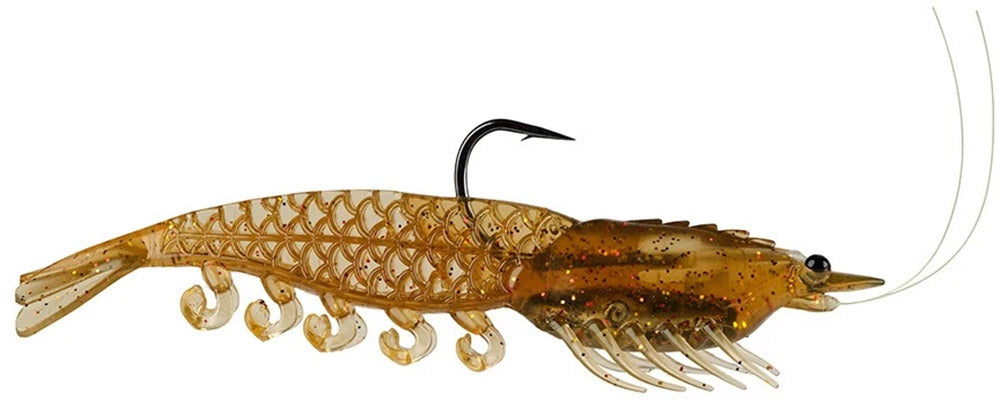 Berkley PowerBait Saltwater Shrimperator Pre-Rigged Shrimp - 3.5 Inch