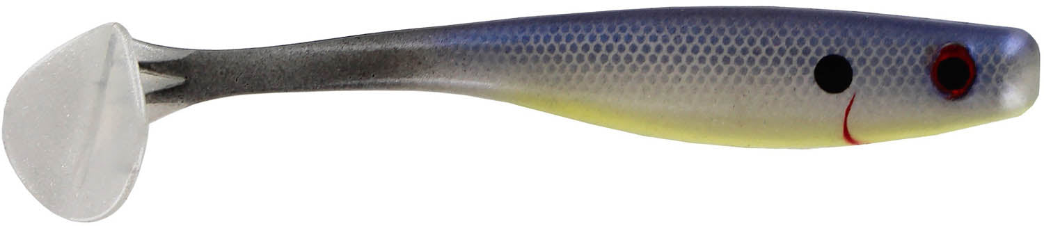 big bite baits weighted hooks Big Bite Baits Suicide Shad Pearl / 7"