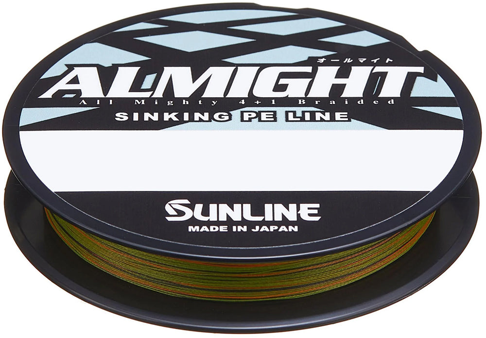 Sunline Almight HSG Olive Camo Braided Line Standard Spools - 165 Yards