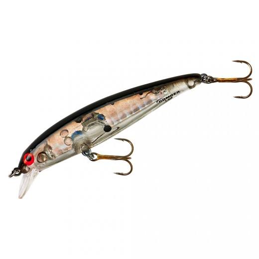 berkley 520 fly reel Bomber B14 Long A 3 1/2 inch Suspending Jerkbait Silver Flash Green Back