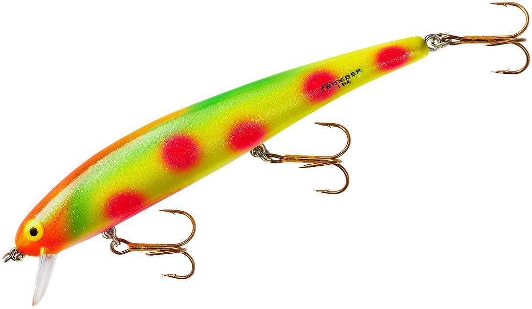 antique 5 hook 2 belly weight fishing lure Bomber Long A (B15A) Sorbet Crush