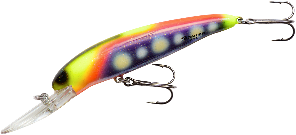 Bomber Deep Long A Crankbait 24A / Gold Chrome Black Orange Belly