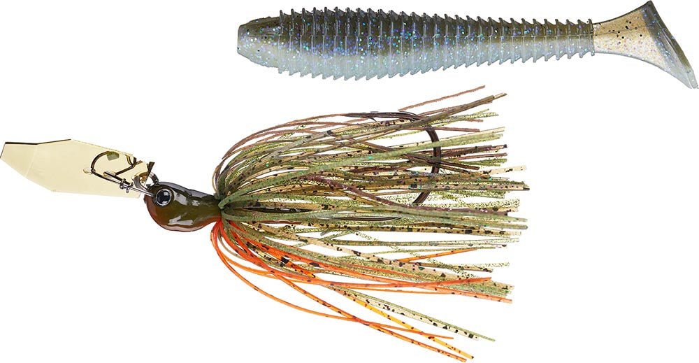 barber fishing lures cr gazette Z-Man Jack Hammer Chatterbait & Strike King Rage Swimmer Combo — Discount Tackle