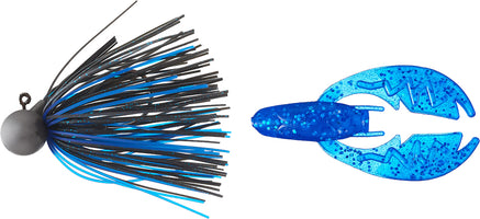 Keitech Tungsten Model II Football Jig & NetBait Tiny Paca Chunk Combo