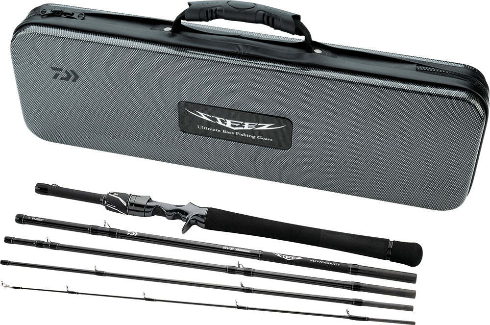 baitcasting travel rod Daiwa Steez Casting the Lews Speed Stick Traveler Spinning Rods are a great addition to any anglers lineup and are one sure to catch you a monster or two on your next trip out of town! Speed Stick Traveler 6'6" Medium