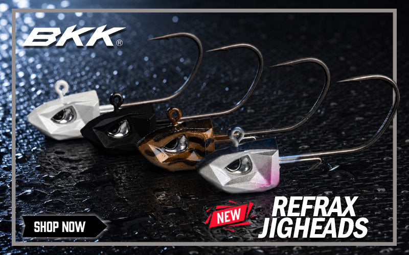 NEW BKK Refrax Jig Heads are available now!