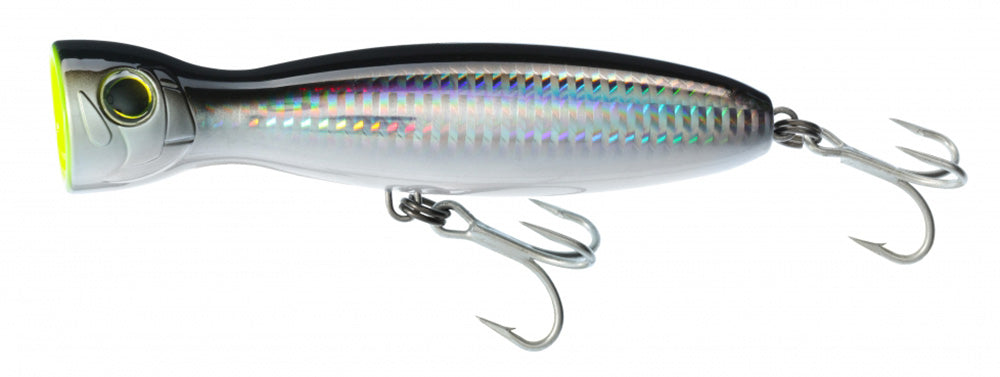3 Esche Popper 13 Fishing Power Slide 130 – 5 Pollici 7/8 Oz – Cromato Multicolore - Foto 2