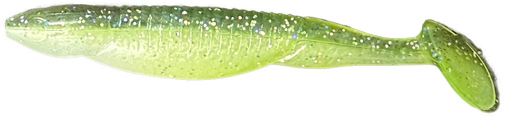 Reaction Innovations Little Dipper 3 1/2 inch Soft Paddle Tail Swimbait 9 pack