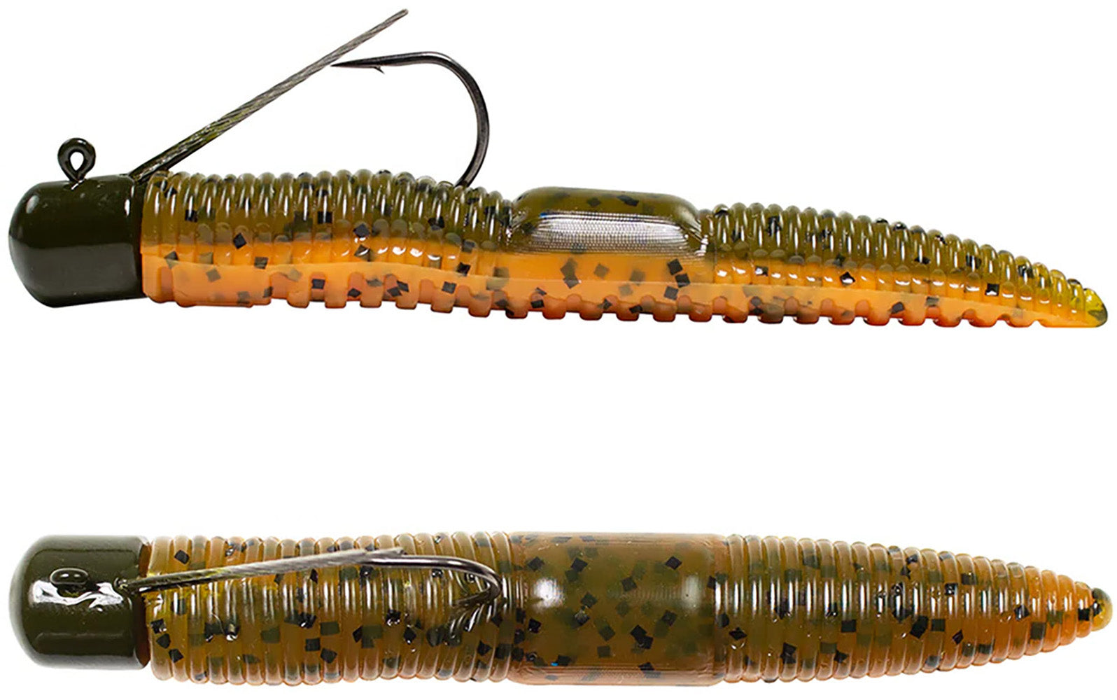 best fishing worm salt lure Lunkerhunt Pre-Rigged Finesse Worm