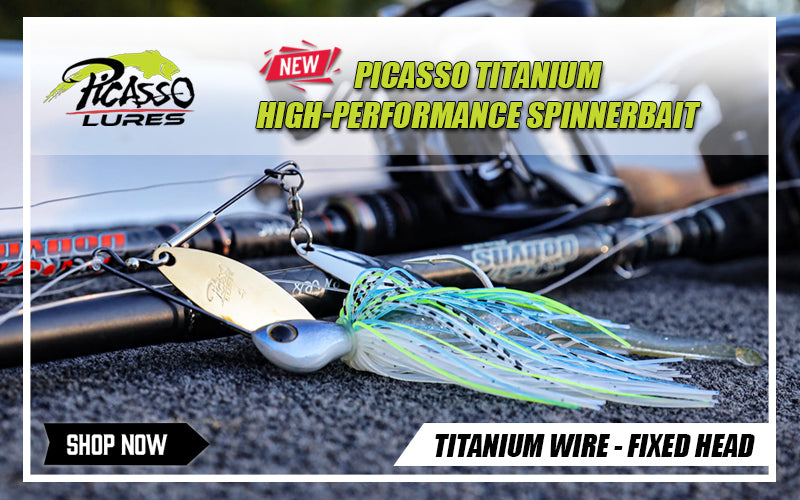Shop the all-new Picasso Lures Titanium High-Performance Spinnerbait and save