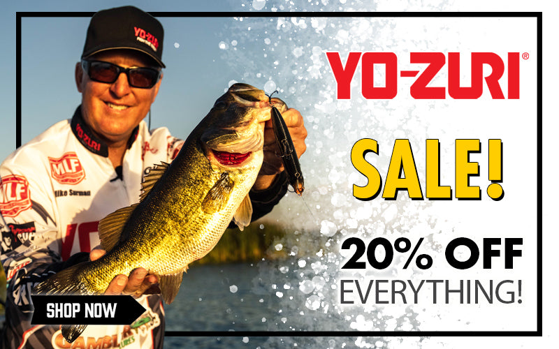 Enjoy 20% OFF everything Yo-Zuri!