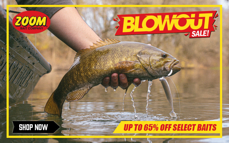 Save up to 65% on select Zoom Fishing Products at Discount Tackle