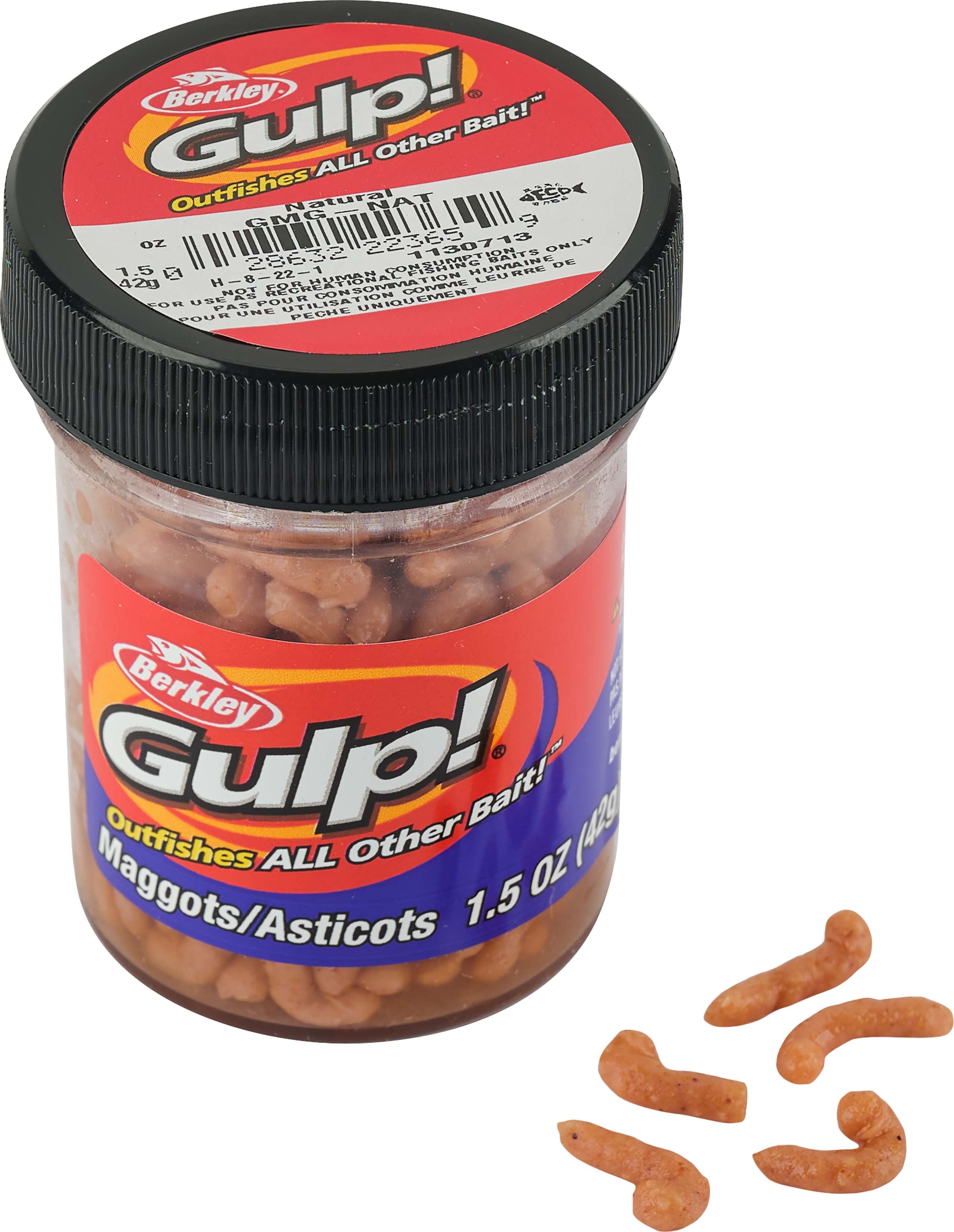 Berkley Gulp! Maggot 1.5 oz. Jar — Discount Tackle