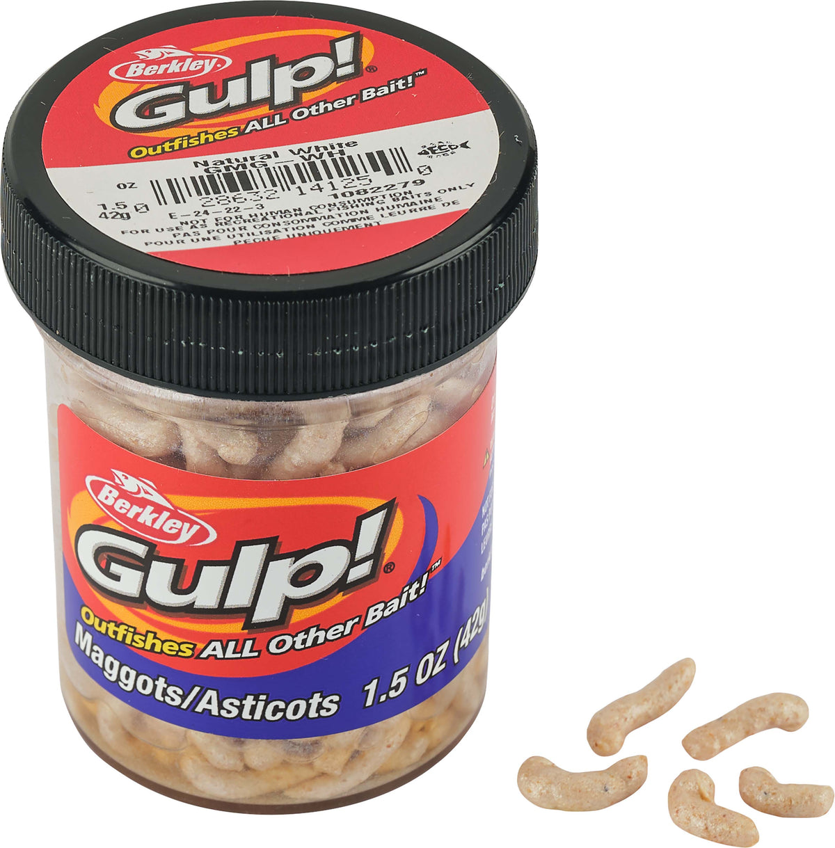 Berkley Gulp! Maggot Rosa: L'esca Morbida Che I Pesci Non Sanno Resistere! 1,5 Oz