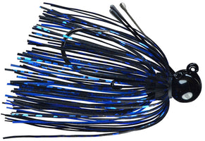 Black/Blue Shower - 3/8 oz - 4/0