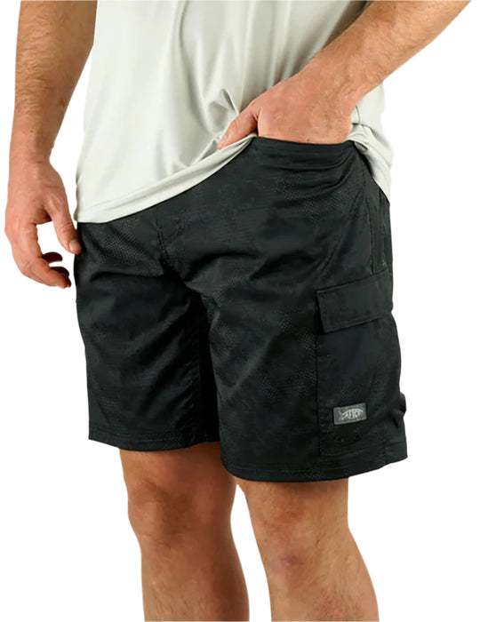 AFTCO Deckhand Camo Cargo Shorts