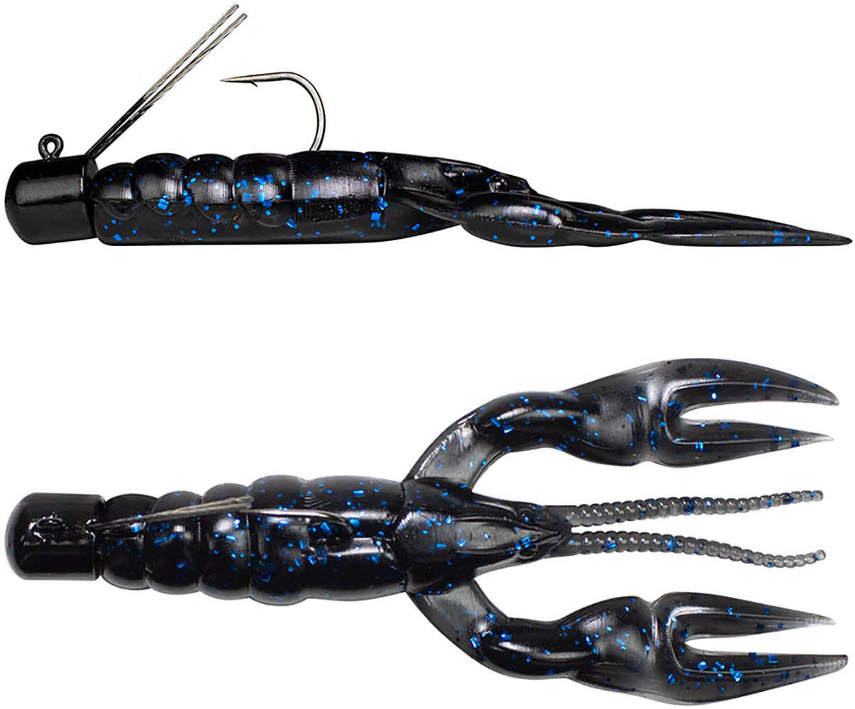 bayou nwa fishing lures Lunkerhunt Pre-Rigged Finesse Craw