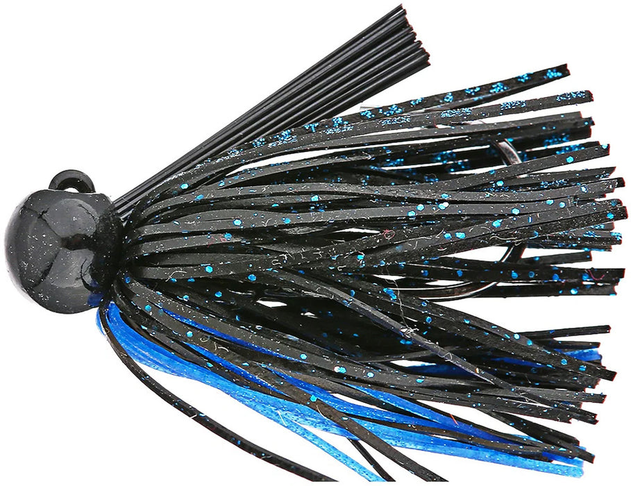 Bass Patrol Silicone Football Jigs BPJ1432 Brown Red Craw 1/4oz