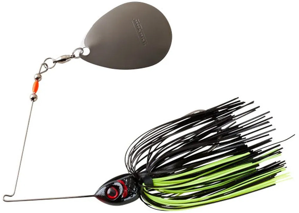 Booyah Moon Talker Spinnerbait 1/2 oz Black/Silver