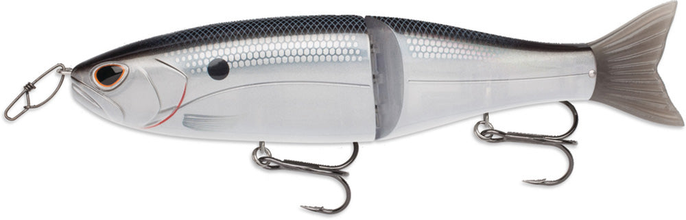 Black Silver Shad - 7.5 inch