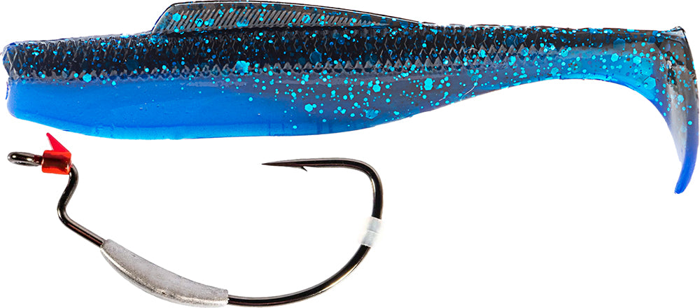 5 0 weighted hooks Dovesun 12PCS Underspin Swimbait - Swimbait & Worm Weedless Hooks for Saltwater & Freshwater Bass Fishing 10/0 or 12/0 hook sizes await trophy Bass Pro Shops Weighted Treble