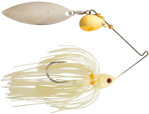 Booyah Covert Series Tandem Colorado Willow Spinnerbait - 1/2 oz - 1/2 oz