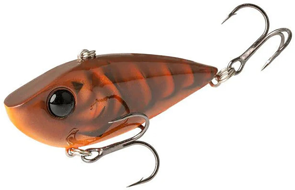 Strike King Red Eyed Shad Tungsten 2 Tap 1/2oz / Fire Craw Strike King Red Eyed Shad Tungsten 2 Tap 1/2oz / Fire Craw