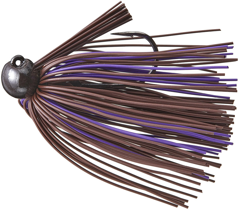 Bass Patrol Rubber Football Jig Brown-Rubber / 3/4 oz