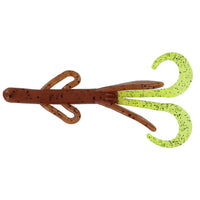 Pumpkin/Chartreuse Tail - 4 inch