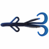 Black Blue Swirl - 4 inch