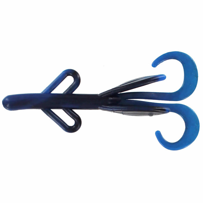 Black Blue Swirl - 6 inch