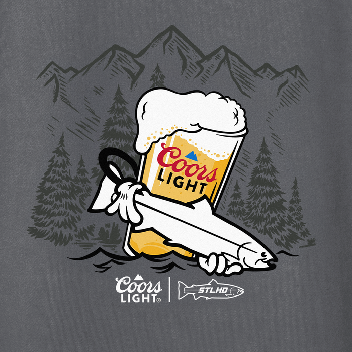 STLHD Men’s X Coors Light Foam Dome Premium Hoodie