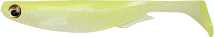 Megabass Spark Shad Paddle Tail Swimbait - 4 Inch - Chart & Pearl
