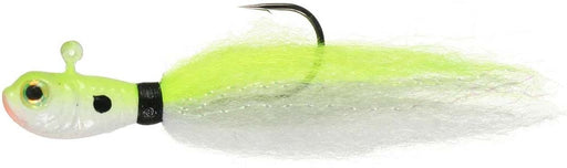 SPRO Phat Fly Hair Jig 2 pack - Chartreuse Ghost