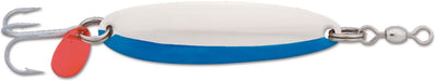 Chrome/Neon Blue Side Stripe - 3.3125 inch - 1 oz