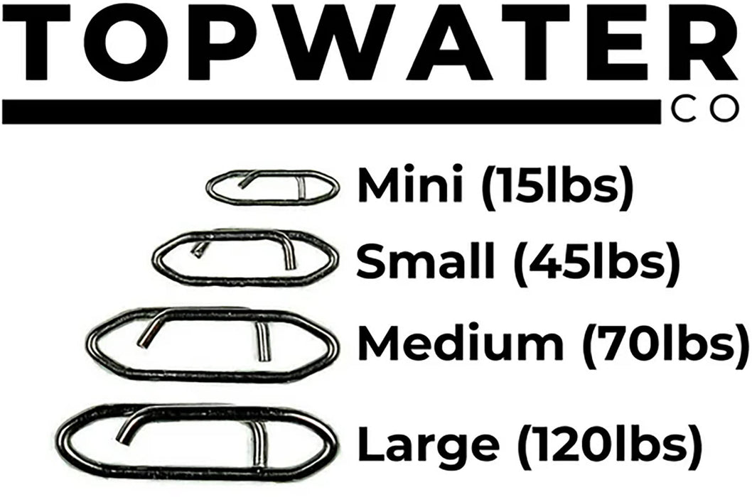 Topwater Co Speed Clips