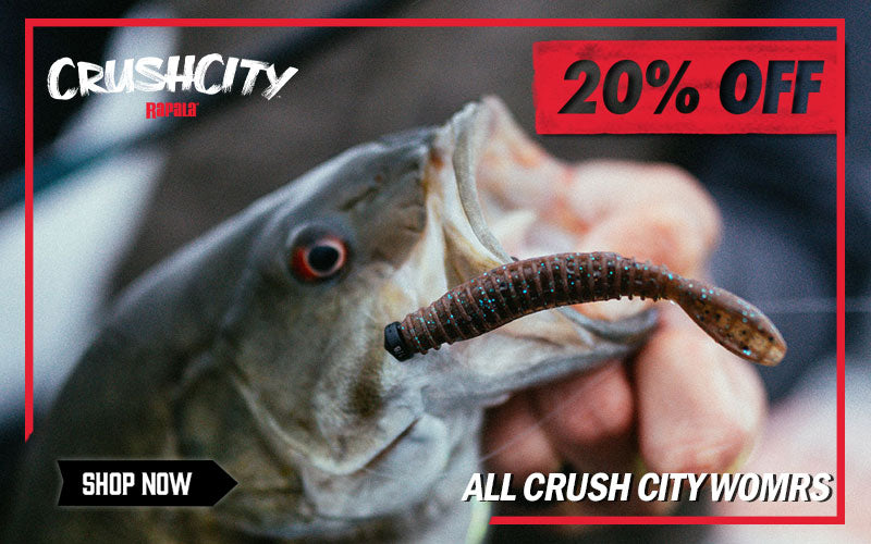 20% OFF ALL CRUSH CITY WORMS!