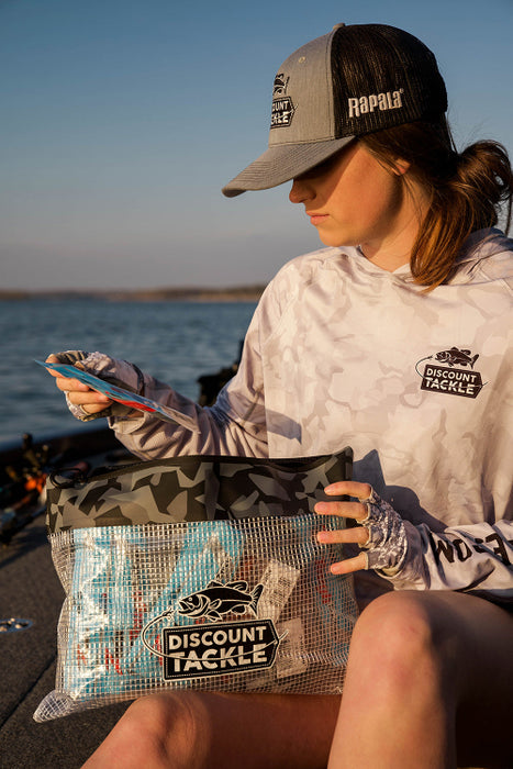 discount tackle bags Discount Tackle Camo Mesh Tackle Bag