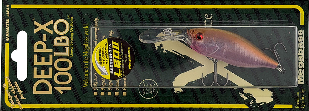 【未開封 値下げ】Megabass DEEP-X100他 12点セットまとめ売り Megabass Deep-X 100 LBO Deep Diving Crankbait — Discount Tackle